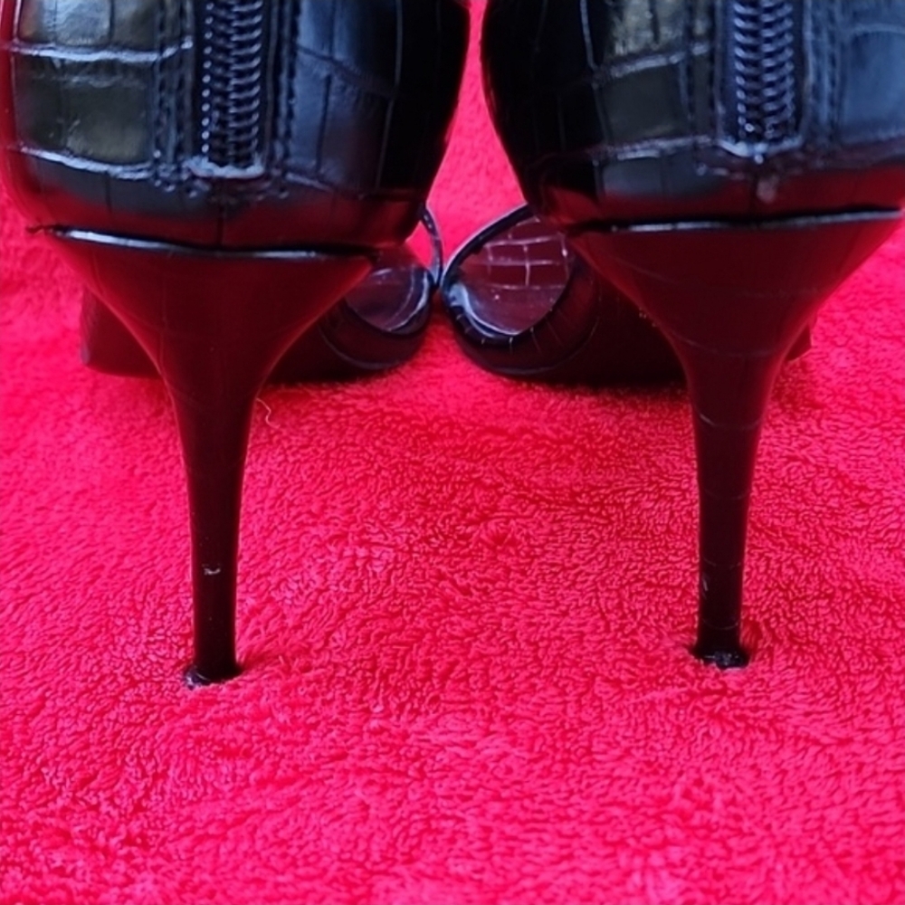 Black Strap Heels - Picture 11 of 12